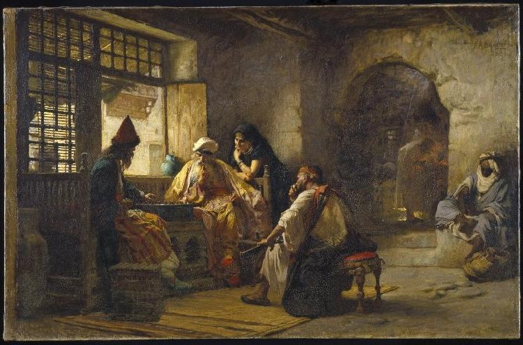 Frederick Arthur Bridgman An Interesting Game